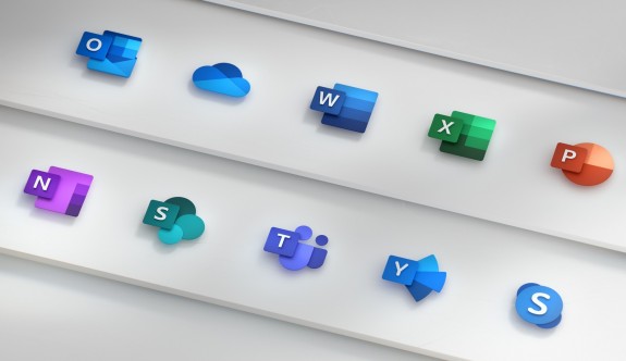 Office programlarının ikonları değişecek