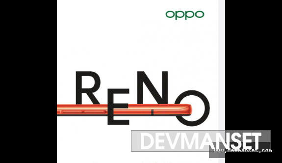 Oppo Reno modeli için turuncu renk geliyor