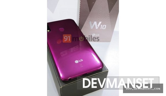 LG W10 modeliyle alakalı yeni bir görüntü sızdı