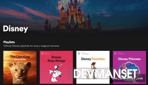 Disney hayranları Spotify tarafından yapılan açıklamaya sevinecek