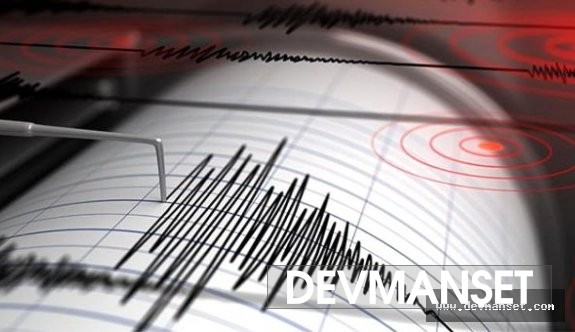 Akdeniz'de meydana gelen deprem korkuttu