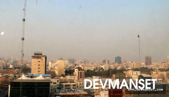 Tahran kentinde hava kirliliği en üst seviyede