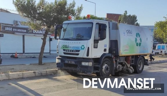Çiğli Belediyesi büyük bir temizliğe imza attı