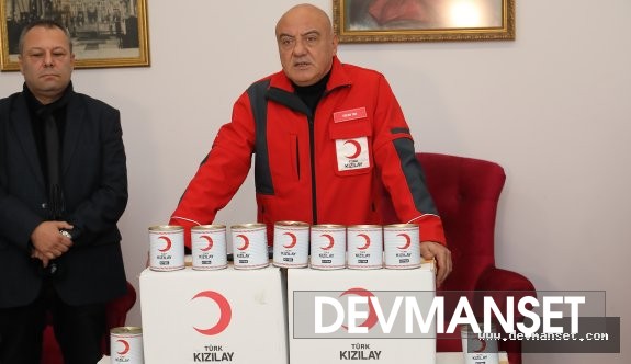 Türk Kızılay ihtiyaç sahibi olan Rum aileler için gıda yardımında bulundu