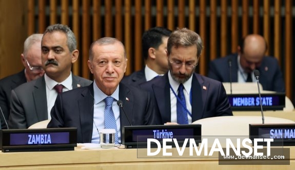 Cumhurbaşkanı Erdoğan BM'de "Eğitimin Dönüştürülmesi Zirvesi"ne katıldı