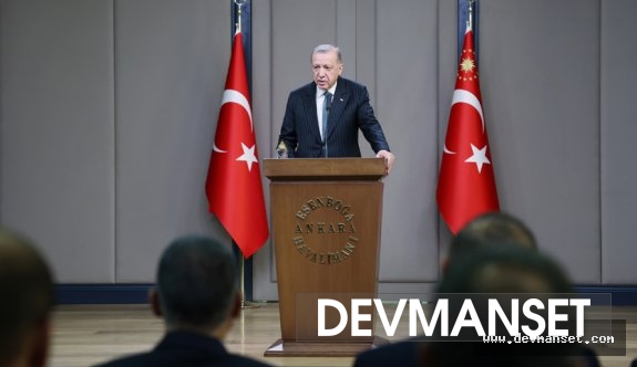 Cumhurbaşkanı Erdoğan ''Doğalgaz konusunda herhangi bir sıkıntımız yok''