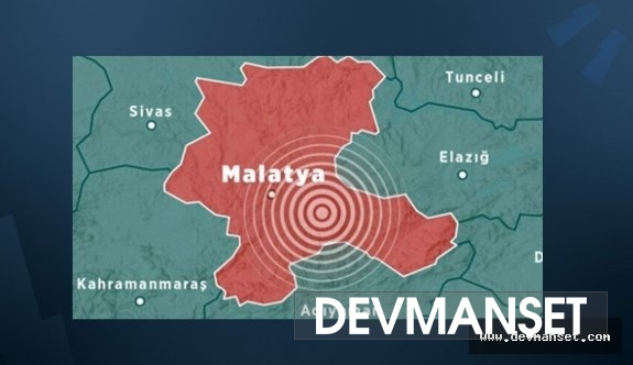 5.6 şiddetindeki Malatya depreminde 1 kişi hayatını kaybetti! 69 yaralı var!