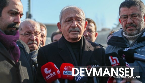 CHP Lideri Kılıçdaroğlu "Elinizde Ne Kadar Çadır Varsa Bize Bildirin"