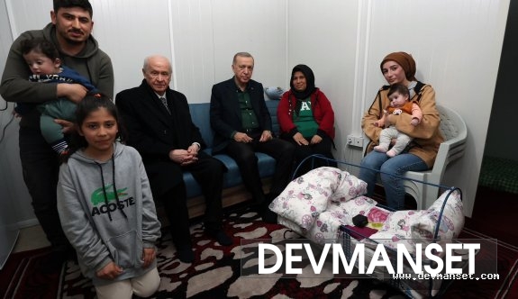 Cumhurbaşkanı Erdoğan ve MHP Lideri Bahçeli Hatay'da ki depreme AFAD toplantı salonunda yakalandı!