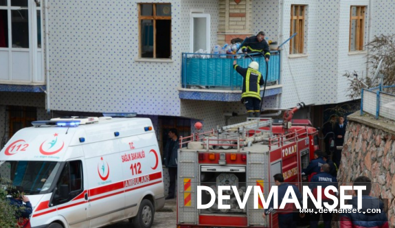 Tokat'ta bulunan müstakil evde çıkan yangın evde bulunan 3 kişi hayatını kaybetti!