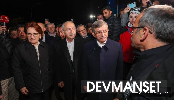 Sel bölgesindeki  Adayı Kemal Kılıçdaroğlu yuhalandı! Kılıçdaroğlu bizde protesto suç olmayacak diyerek yanıt verdi!