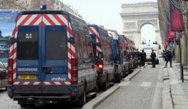 Paris içerisindeki güvenlik önlemleri arttırıldı