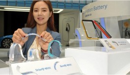 Samsung şirketinden esnek batarya patenti