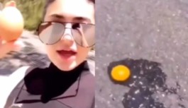 Kylie kendisini sollayan yumurta resmine tepkili