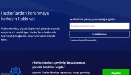 Firefox'tan Monitor isimli yeni bir hizmet