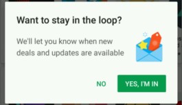 Google Play Store artık indirimleri hemen duyurabilecek
