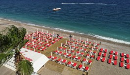 Antalya ilindeki mavi bayrağa sahip plajların sayısı artıyor