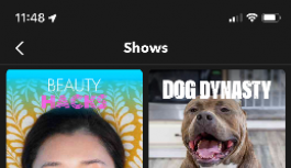 Snapchat'ten Netflix'e benzer bir ana sayfa teması
