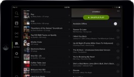 Spotify'dan iPad'e özel bir güncelleme