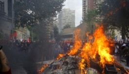 Şili'deki protestolar 1 haftadan beri devam ediyor