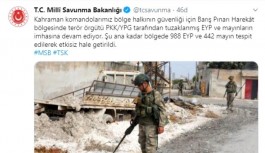Barış Pınarı harekatıyla alakalı açıklama yapıldı