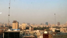 Tahran kentinde hava kirliliği en üst seviyede